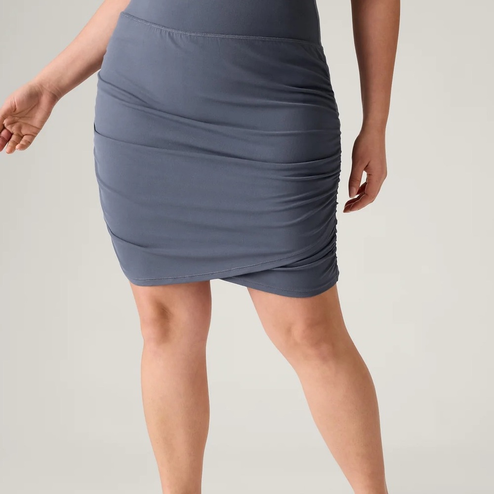 Athleta Transcends Skort Granite Blue Sz 3X